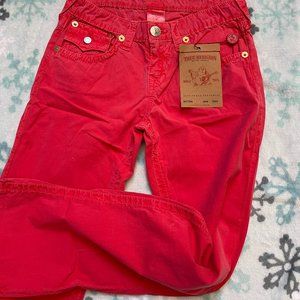 True Religion Girls Cameron Overdye Boyfriend Sz 14